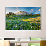 Springtime At Mount Rainier Wall Art