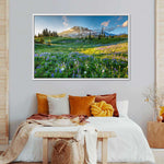Springtime At Mount Rainier Wall Art