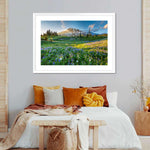 Springtime At Mount Rainier Wall Art