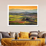 Tuscany At Dawn Wall Art