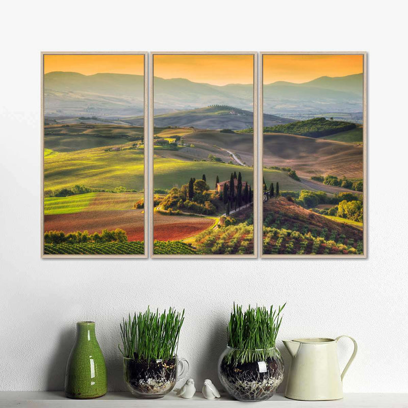Tuscany At Dawn Wall Art