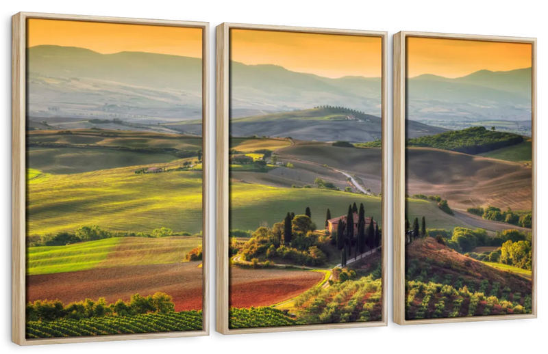 Tuscany At Dawn Wall Art