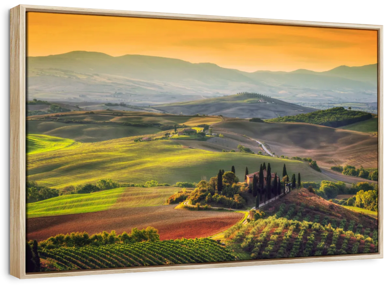Tuscany At Dawn Wall Art