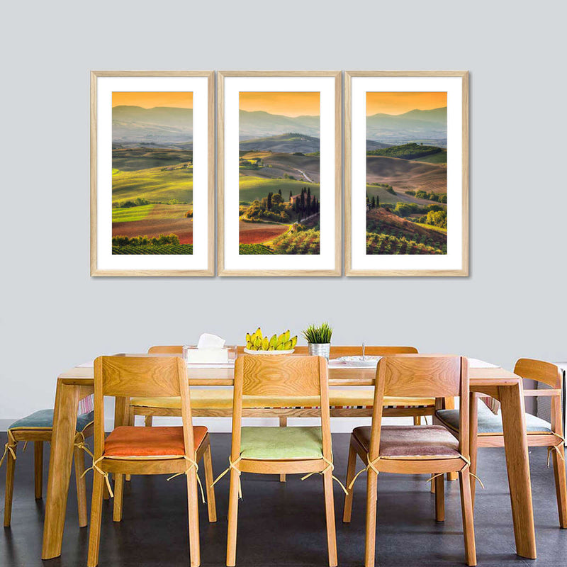 Tuscany At Dawn Wall Art