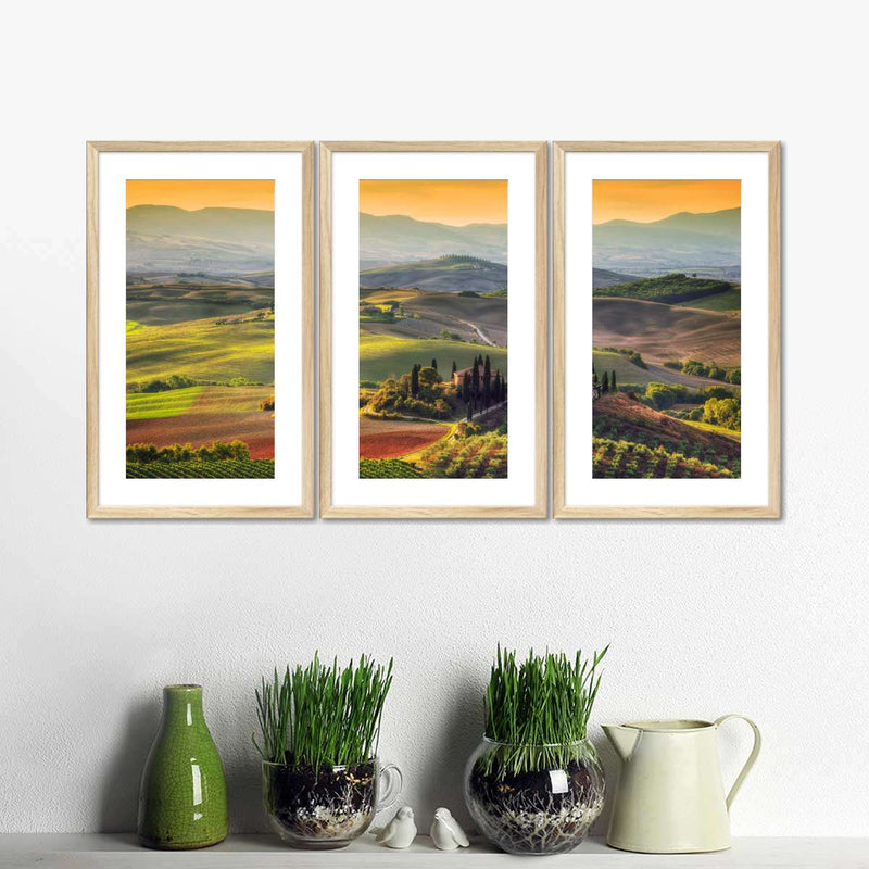 Tuscany At Dawn Wall Art