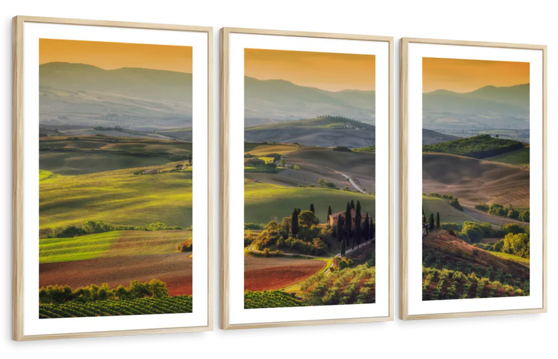 Tuscany At Dawn Wall Art