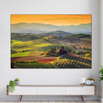 Tuscany At Dawn Wall Art