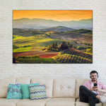 Tuscany At Dawn Wall Art