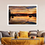 Lake Tahoe Granite Boulders Wall Art