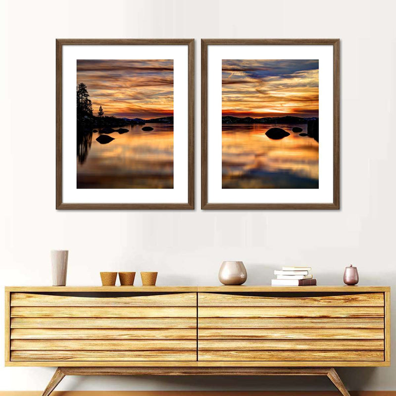 Lake Tahoe Granite Boulders Wall Art