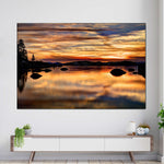 Lake Tahoe Granite Boulders Wall Art