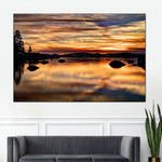 Lake Tahoe Granite Boulders Wall Art