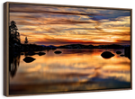 Lake Tahoe Granite Boulders Wall Art