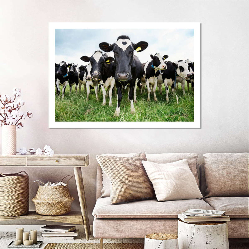Holstein Cows Wall Art