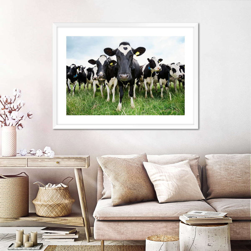 Holstein Cows Wall Art