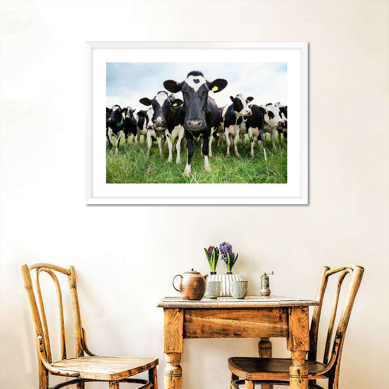 Holstein Cows Wall Art