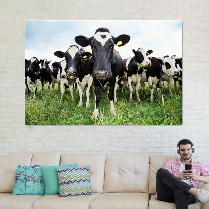 Holstein Cows Wall Art