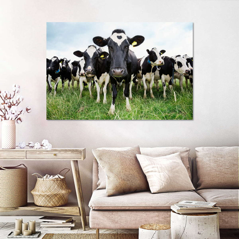Holstein Cows Wall Art