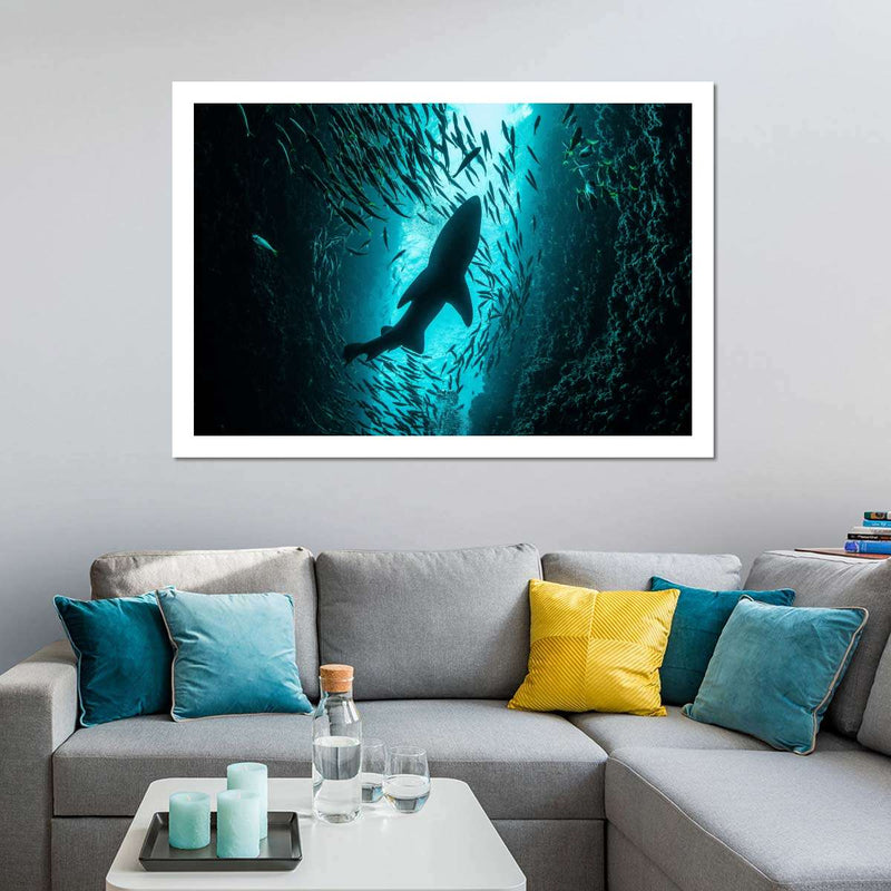 Shark Depth Wall Art