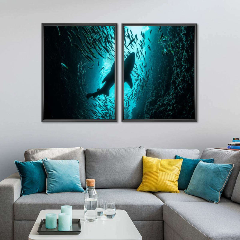 Shark Depth Wall Art