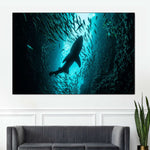 Shark Depth Wall Art