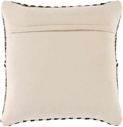 Abbekerk Black Pillow Cover