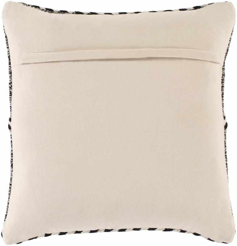 Abbekerk Black Pillow Cover