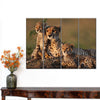 Safari Cheetah Family Wall Art