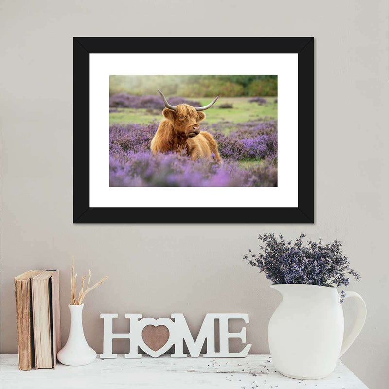 Highland Cow Paradise Wall Art
