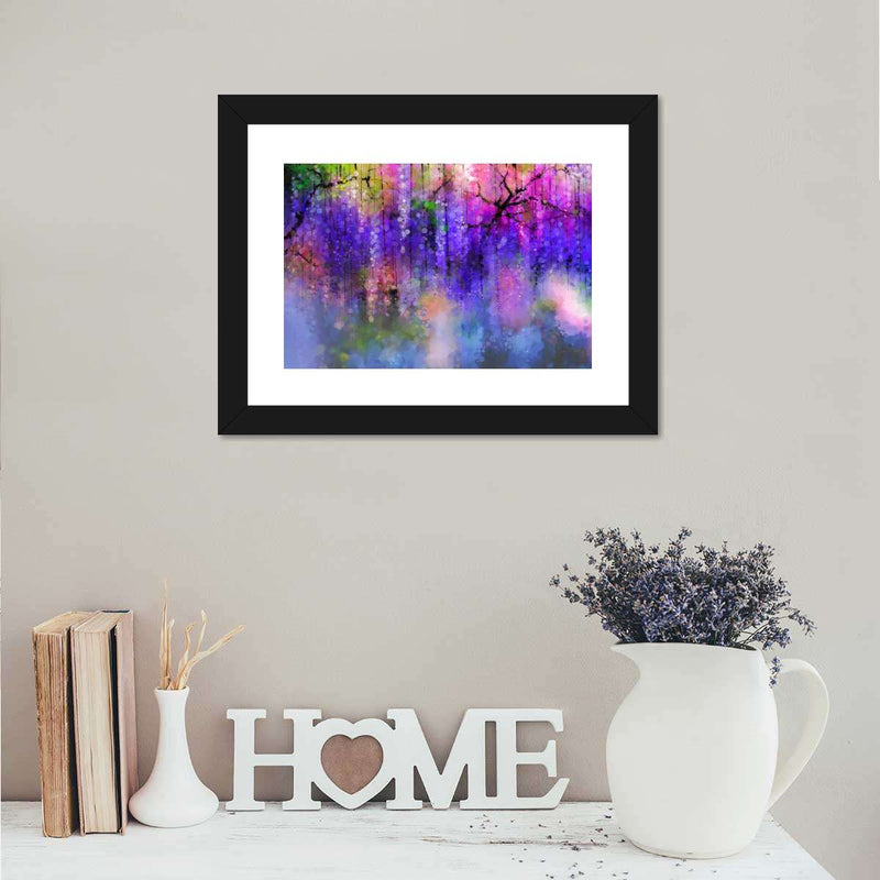 Spring Landscape Abstract Wall Art