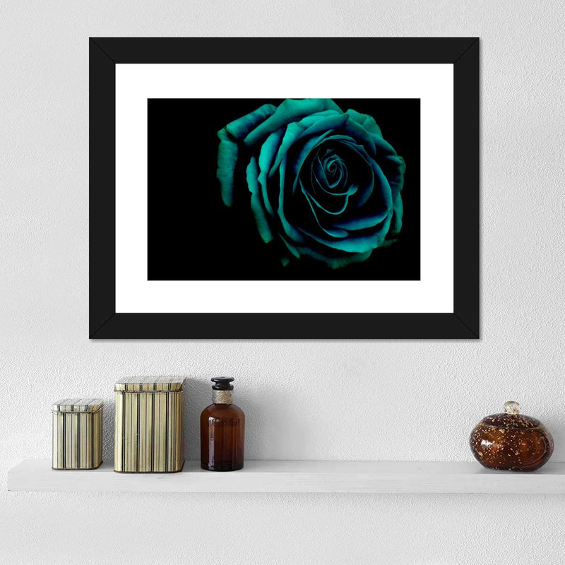 Green Flower Wall Art