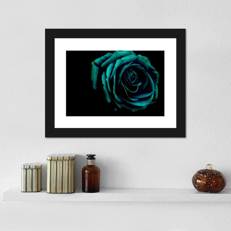 Green Flower Wall Art