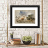 Vintage Stag Wall Art