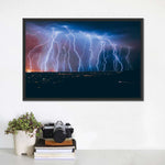 Lightning Strikes Wall Art