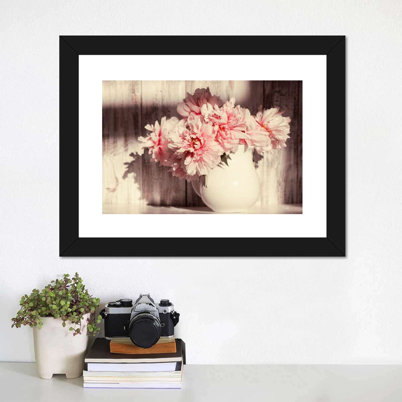 Sun Bright Peonies Wall Art
