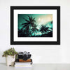 Retro Style Palm Trees Wall Art
