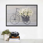 White Rose Bouquet Wall Art