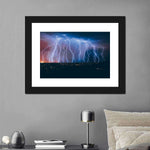 Lightning Strikes Wall Art