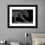 Walking Leopard Wall Art