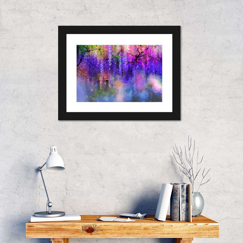 Spring Landscape Abstract Wall Art