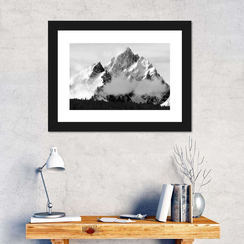 Snowcapped Grand Tetons Wall Art