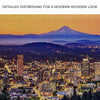 Portland Oregon Skyline Canvas Wall Art