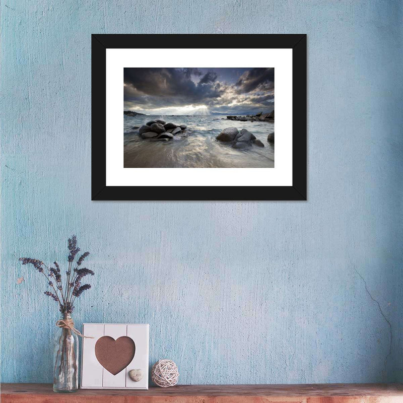 Sunlit Lake Tahoe Wall Art