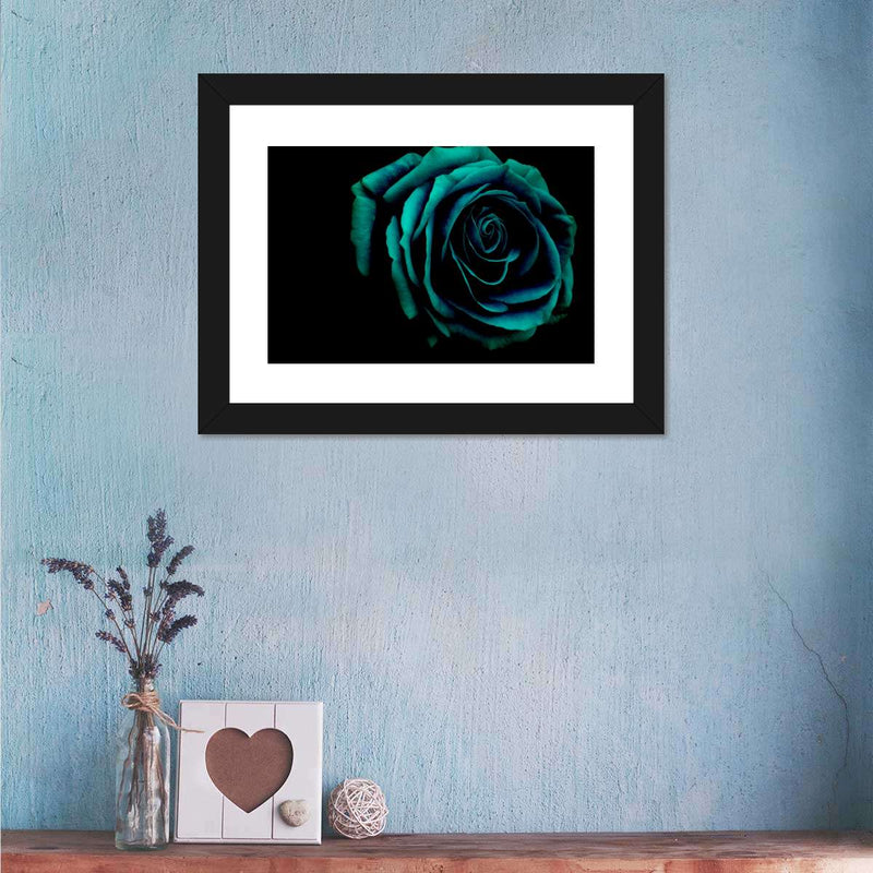 Green Flower Wall Art