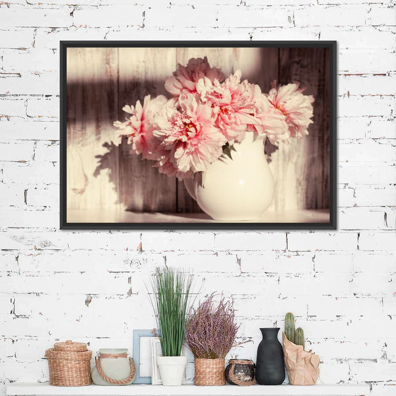 Sun Bright Peonies Wall Art