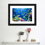 Underwater Sea Creatures Wall Art