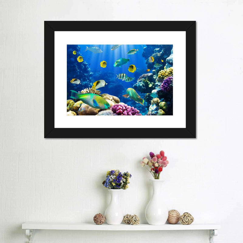 Underwater Sea Creatures Wall Art