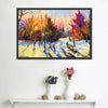 Snowy Forest Wall Art