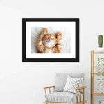Sleepy Kitty Wall Art