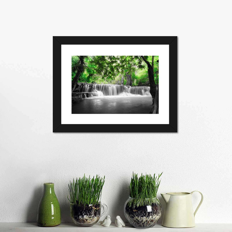 Pop Tropical Waterfall Wall Art